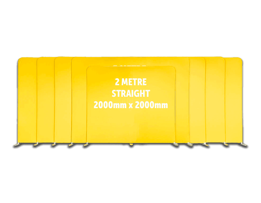 Straight Media Walls
